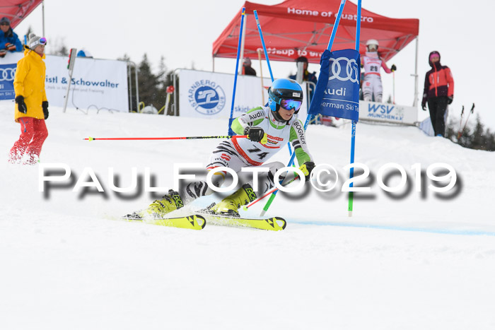 Dt. Schülercup U16 Finale, Parallelslalom, 10.03.2019, Siegerehrungen DSC Gesamt