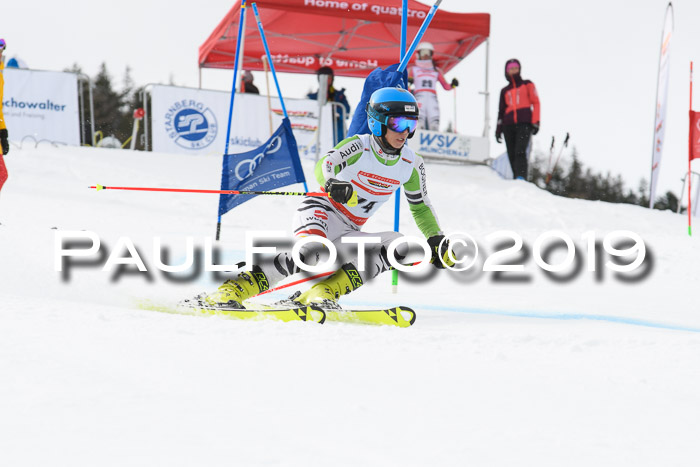Dt. Schülercup U16 Finale, Parallelslalom, 10.03.2019, Siegerehrungen DSC Gesamt