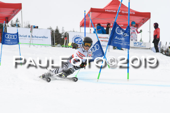 Dt. Schülercup U16 Finale, Parallelslalom, 10.03.2019, Siegerehrungen DSC Gesamt