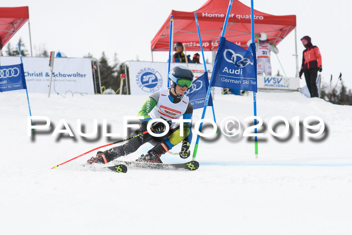 Dt. Schülercup U16 Finale, Parallelslalom, 10.03.2019, Siegerehrungen DSC Gesamt