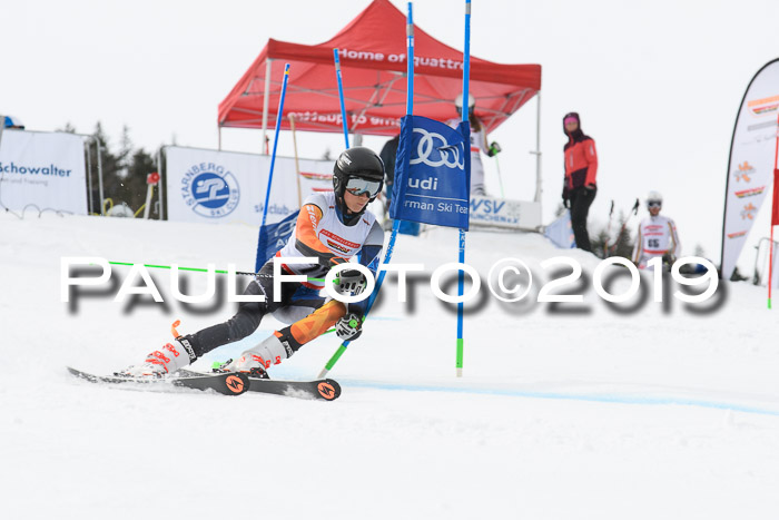 Dt. Schülercup U16 Finale, Parallelslalom, 10.03.2019, Siegerehrungen DSC Gesamt