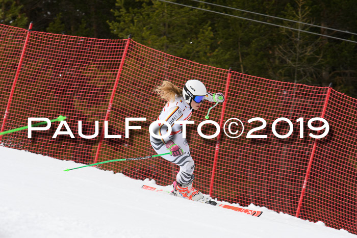 Dt. Schülercup U16 Finale, Parallelslalom, 10.03.2019, Siegerehrungen DSC Gesamt