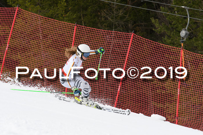 Dt. Schülercup U16 Finale, Parallelslalom, 10.03.2019, Siegerehrungen DSC Gesamt