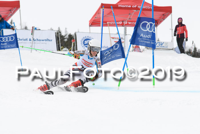 Dt. Schülercup U16 Finale, Parallelslalom, 10.03.2019, Siegerehrungen DSC Gesamt