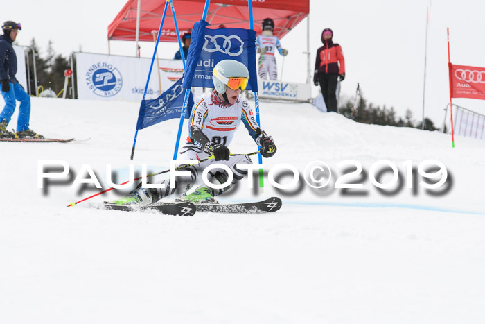 Dt. Schülercup U16 Finale, Parallelslalom, 10.03.2019, Siegerehrungen DSC Gesamt