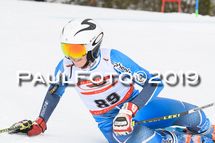 Dt. Schülercup U16 Finale, Parallelslalom, 10.03.2019, Siegerehrungen DSC Gesamt