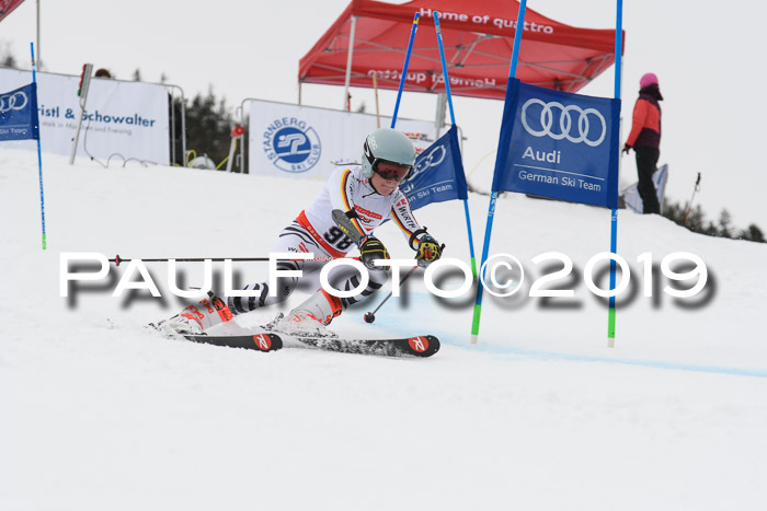 Dt. Schülercup U16 Finale, Parallelslalom, 10.03.2019, Siegerehrungen DSC Gesamt
