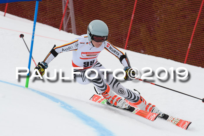 Dt. Schülercup U16 Finale, Parallelslalom, 10.03.2019, Siegerehrungen DSC Gesamt