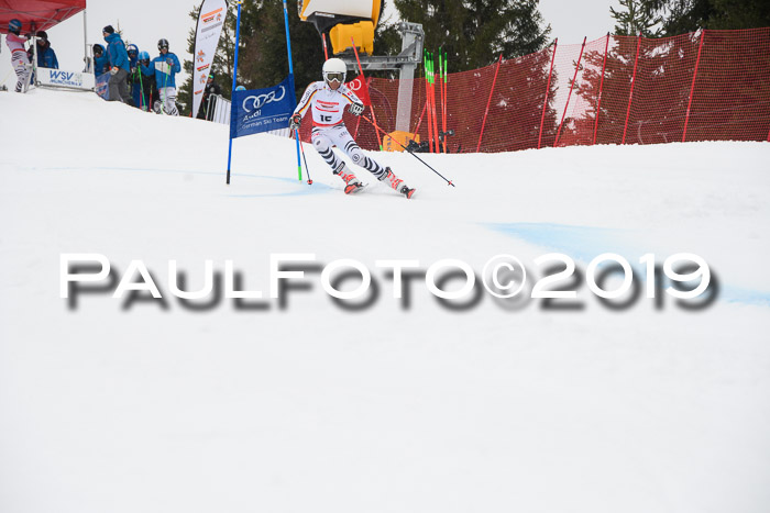 Dt. Schülercup U16 Finale, Parallelslalom, 10.03.2019, Siegerehrungen DSC Gesamt