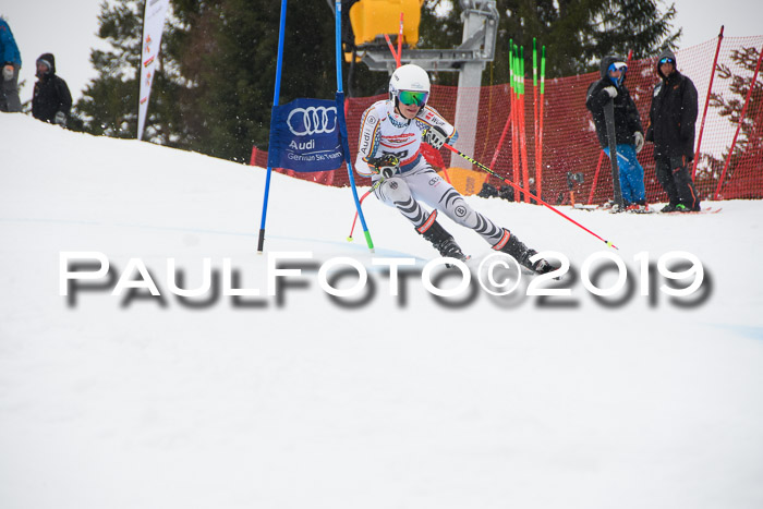 Dt. Schülercup U16 Finale, Parallelslalom, 10.03.2019, Siegerehrungen DSC Gesamt