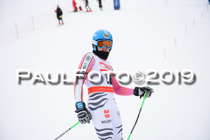 Dt. Schülercup U16 Finale, Parallelslalom, 10.03.2019, Siegerehrungen DSC Gesamt