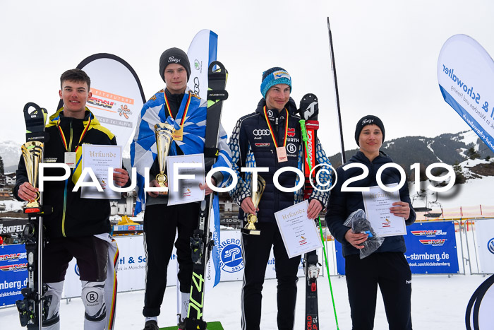 Dt. Schülercup U16 Finale, Parallelslalom, 10.03.2019, Siegerehrungen DSC Gesamt