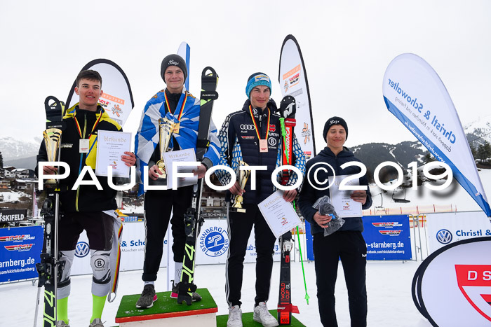 Dt. Schülercup U16 Finale, Parallelslalom, 10.03.2019, Siegerehrungen DSC Gesamt