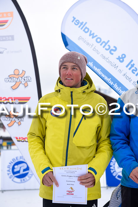 Dt. Schülercup U16 Finale, Parallelslalom, 10.03.2019, Siegerehrungen DSC Gesamt