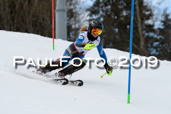 Dt. Schülermeisterschaft Slalom 16.03.2019