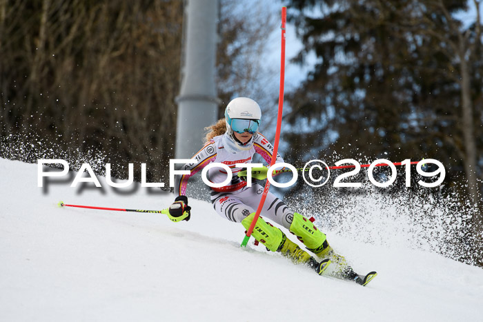 Dt. Schülermeisterschaft Slalom 16.03.2019