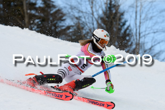 Dt. Schülermeisterschaft Slalom 16.03.2019