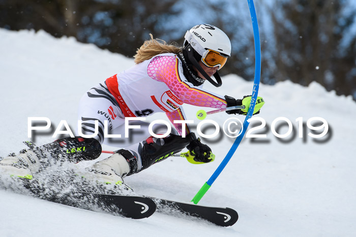 Dt. Schülermeisterschaft Slalom 16.03.2019