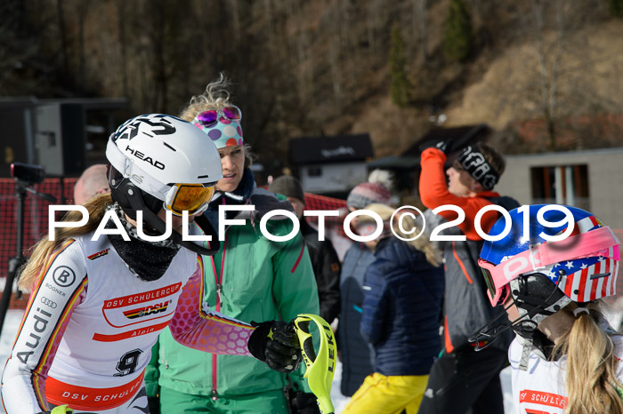Dt. Schülermeisterschaft Slalom 16.03.2019