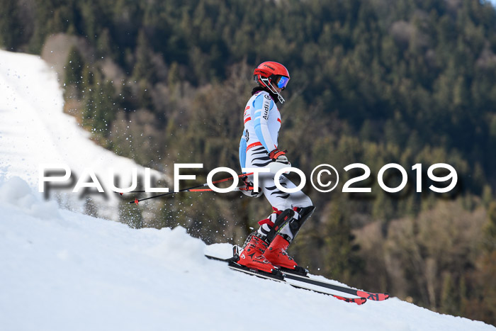 Dt. Schülermeisterschaft Slalom 16.03.2019