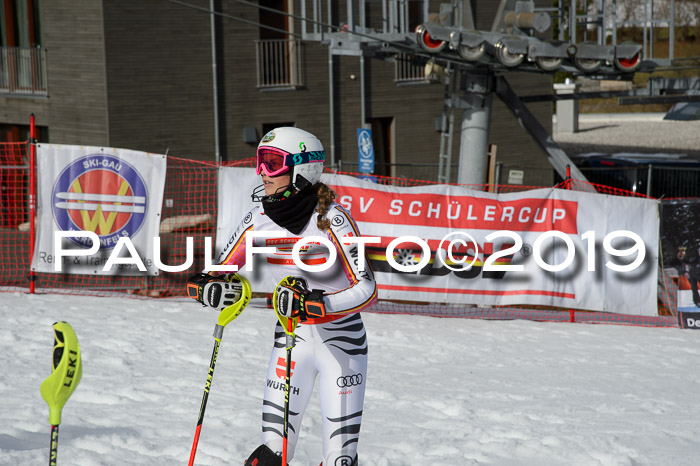 Dt. Schülermeisterschaft Slalom 16.03.2019