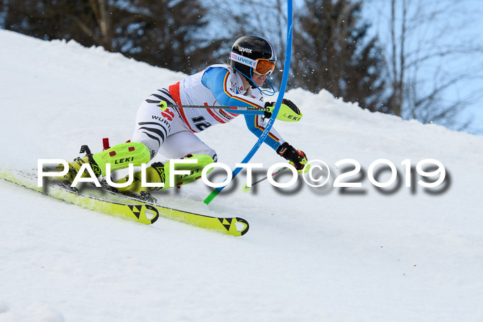 Dt. Schülermeisterschaft Slalom 16.03.2019