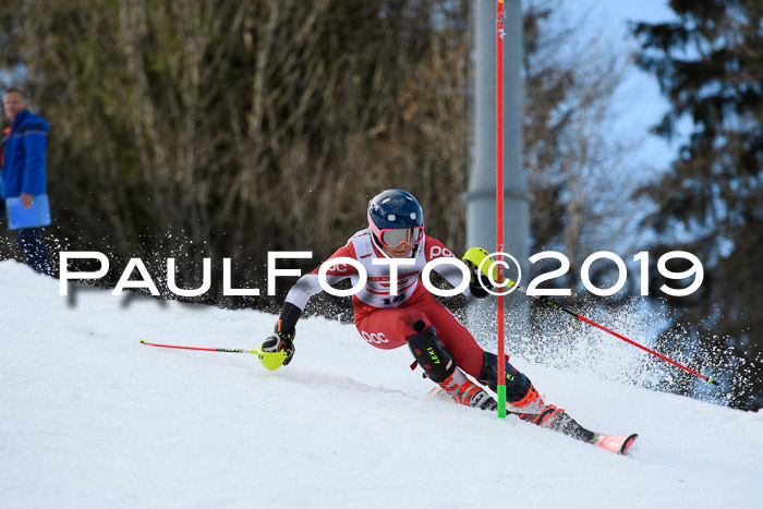 Dt. Schülermeisterschaft Slalom 16.03.2019