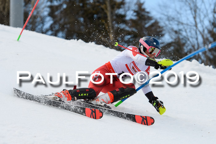 Dt. Schülermeisterschaft Slalom 16.03.2019