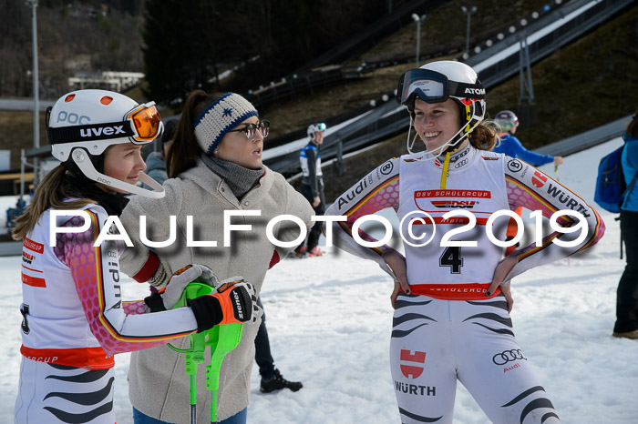 Dt. Schülermeisterschaft Slalom 16.03.2019