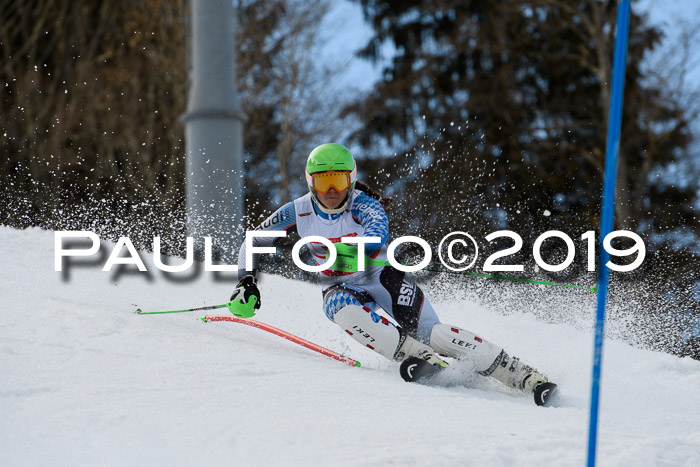 Dt. Schülermeisterschaft Slalom 16.03.2019