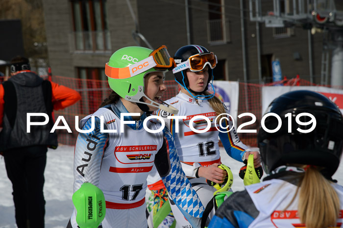 Dt. Schülermeisterschaft Slalom 16.03.2019