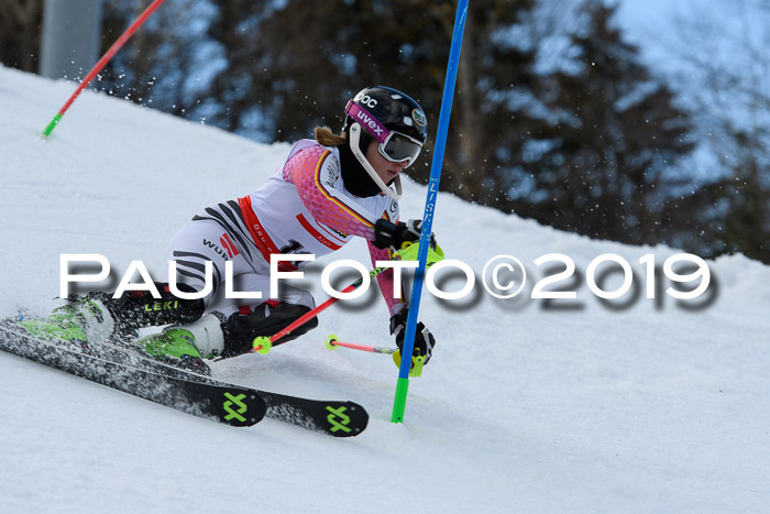 Dt. Schülermeisterschaft Slalom 16.03.2019