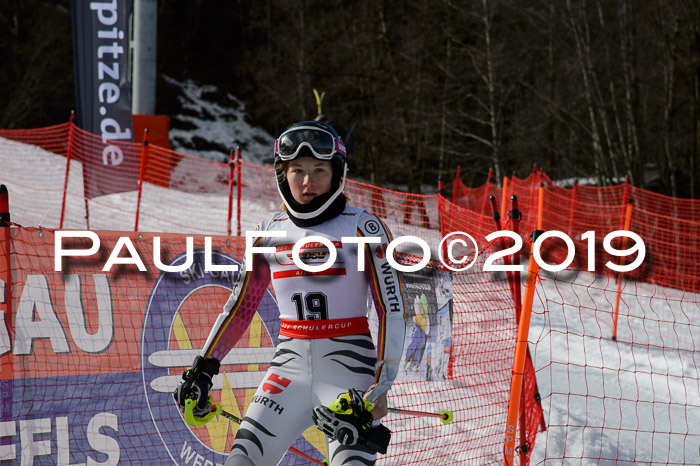 Dt. Schülermeisterschaft Slalom 16.03.2019
