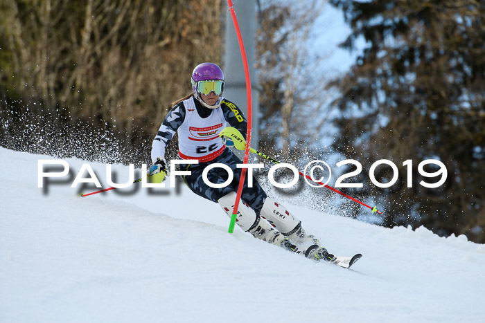 Dt. Schülermeisterschaft Slalom 16.03.2019