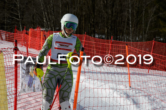 Dt. Schülermeisterschaft Slalom 16.03.2019