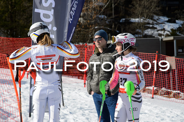 Dt. Schülermeisterschaft Slalom 16.03.2019