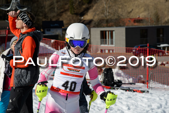Dt. Schülermeisterschaft Slalom 16.03.2019