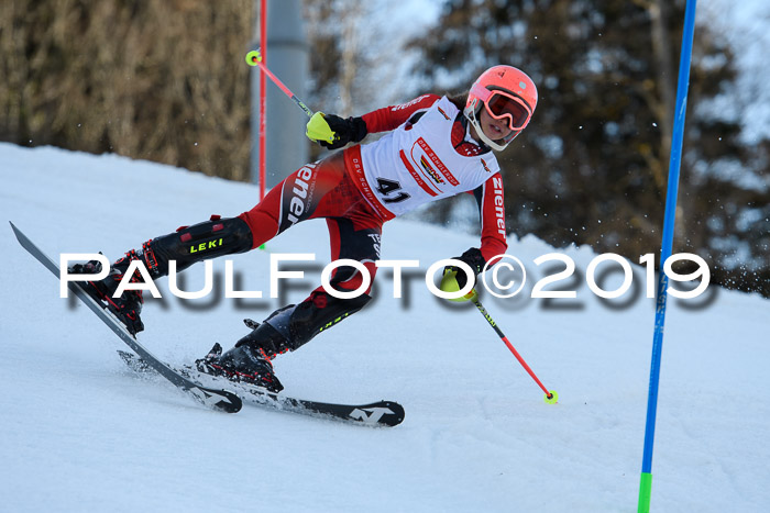 Dt. Schülermeisterschaft Slalom 16.03.2019