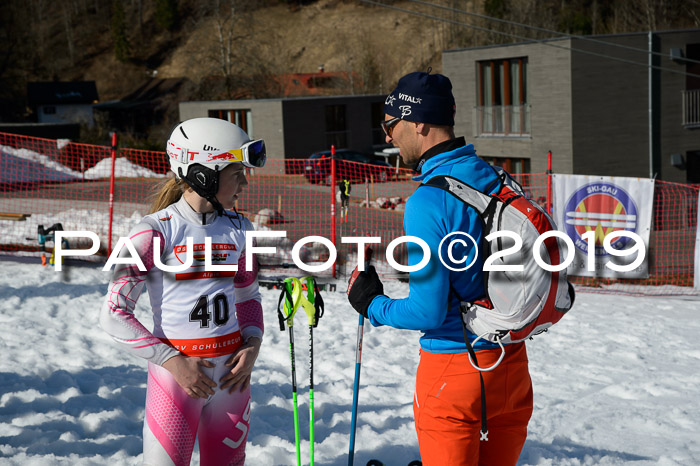 Dt. Schülermeisterschaft Slalom 16.03.2019