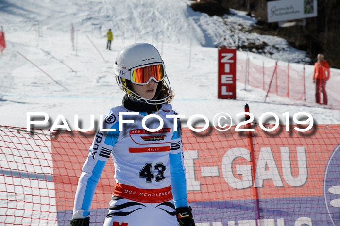 Dt. Schülermeisterschaft Slalom 16.03.2019
