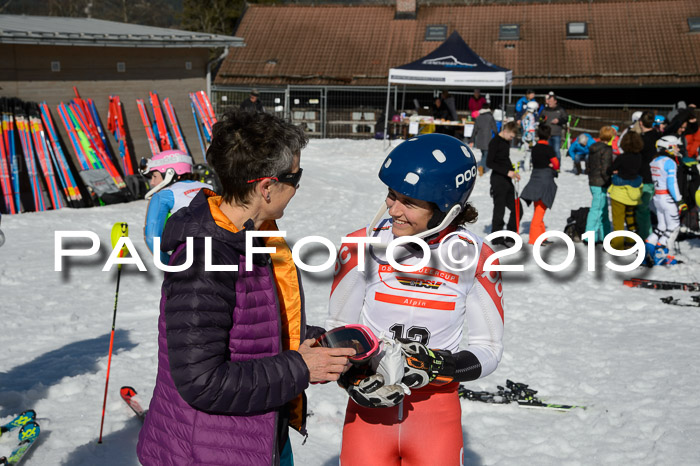 Dt. Schülermeisterschaft Slalom 16.03.2019