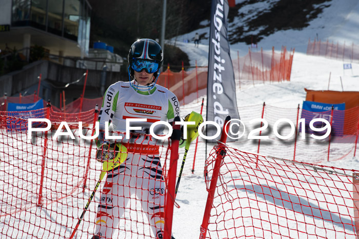 Dt. Schülermeisterschaft Slalom 16.03.2019
