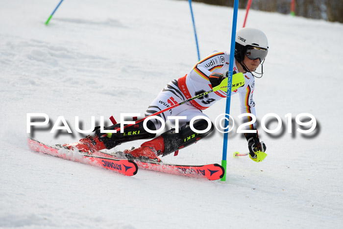Dt. Schülermeisterschaft Slalom 16.03.2019
