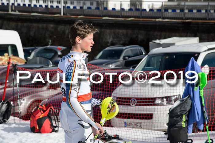 Dt. Schülermeisterschaft Slalom 16.03.2019