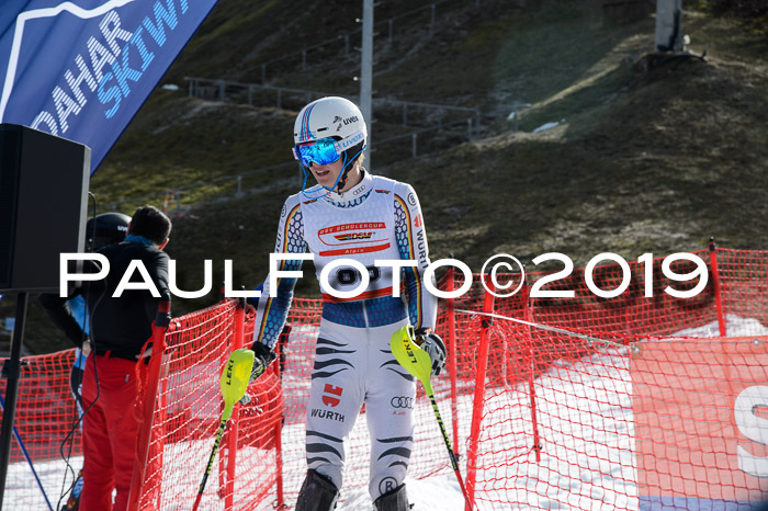 Dt. Schülermeisterschaft Slalom 16.03.2019