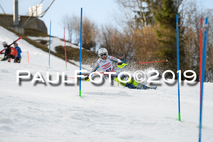 Dt. Schülermeisterschaft Slalom 16.03.2019