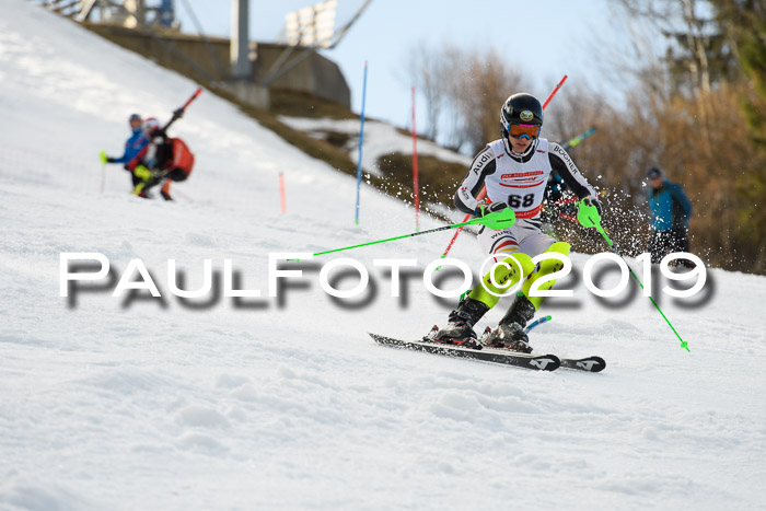 Dt. Schülermeisterschaft Slalom 16.03.2019