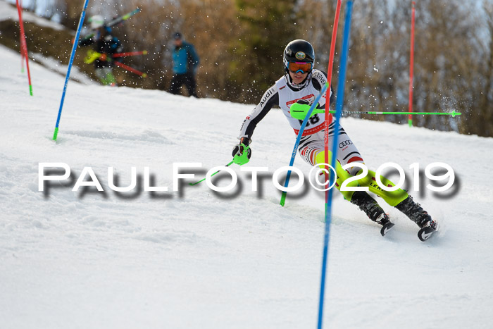 Dt. Schülermeisterschaft Slalom 16.03.2019