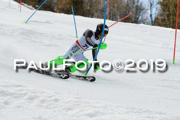 Dt. Schülermeisterschaft Slalom 16.03.2019