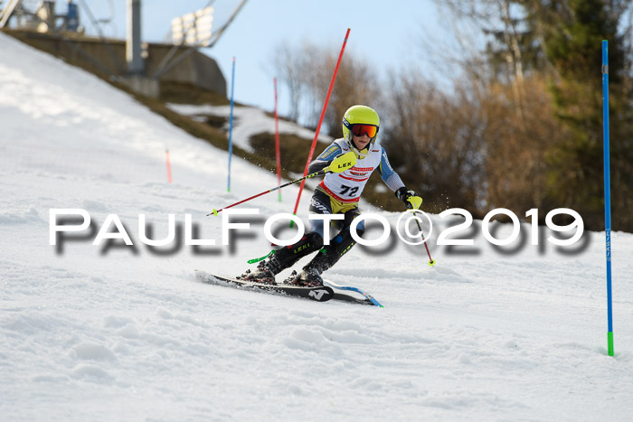Dt. Schülermeisterschaft Slalom 16.03.2019
